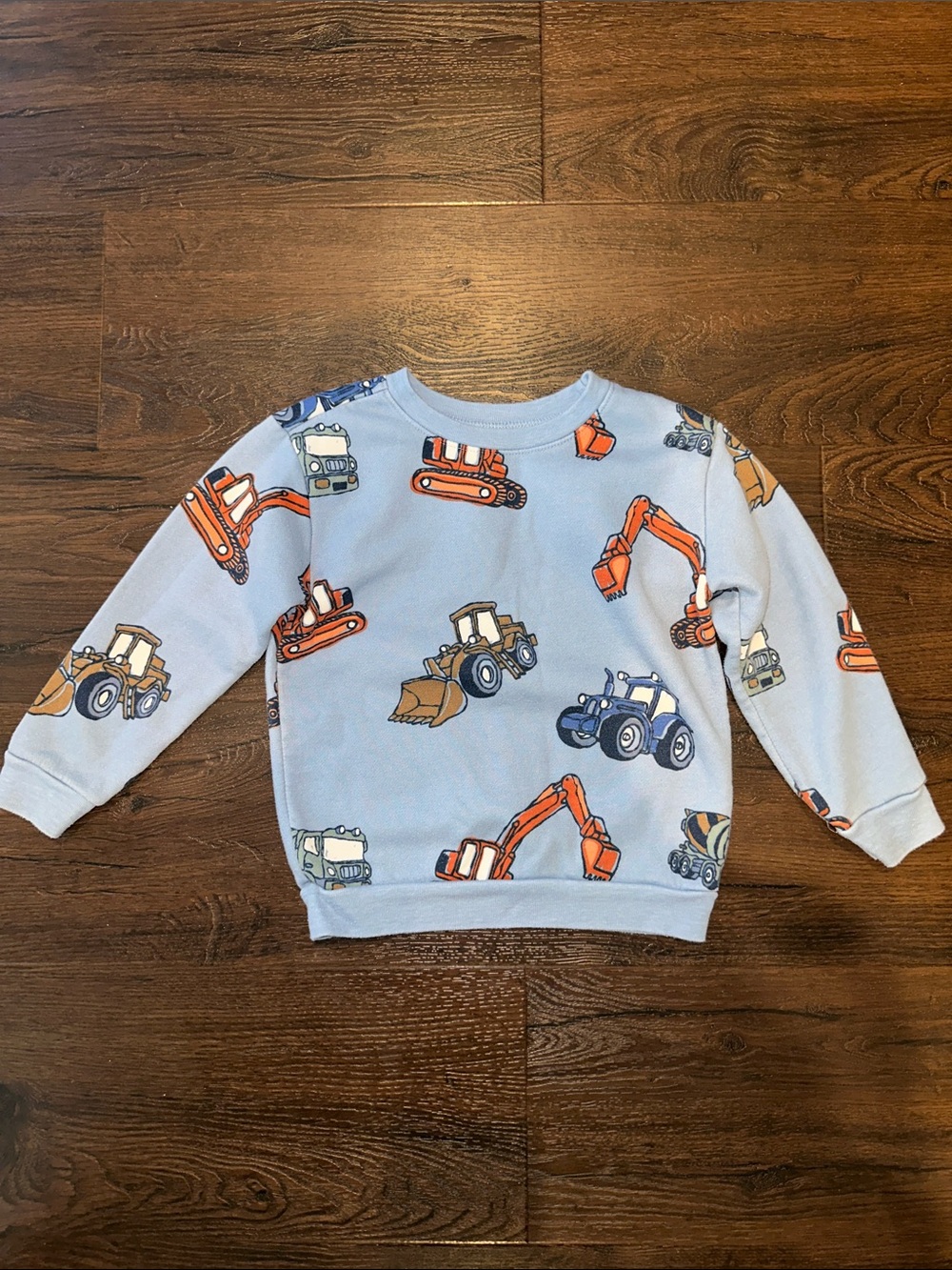 Garanimals Light Blue Construction Truck 3T Sweatshirt